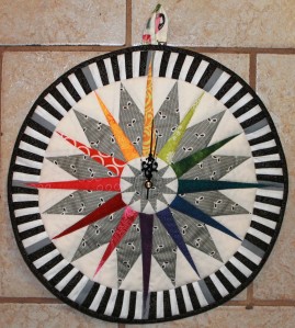 The Quilted CLock